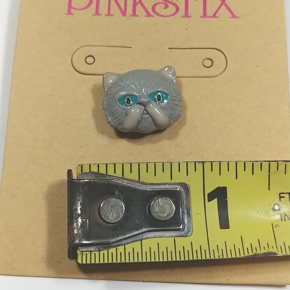 Grumpy cat grey enamel pin/brooch NWT 2/$30 - Picture 2 of 6